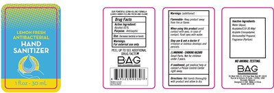 lemon fresh hand sanitizer 30 ml.jpg image description - lemon fresh hand sanitizer 30 ml